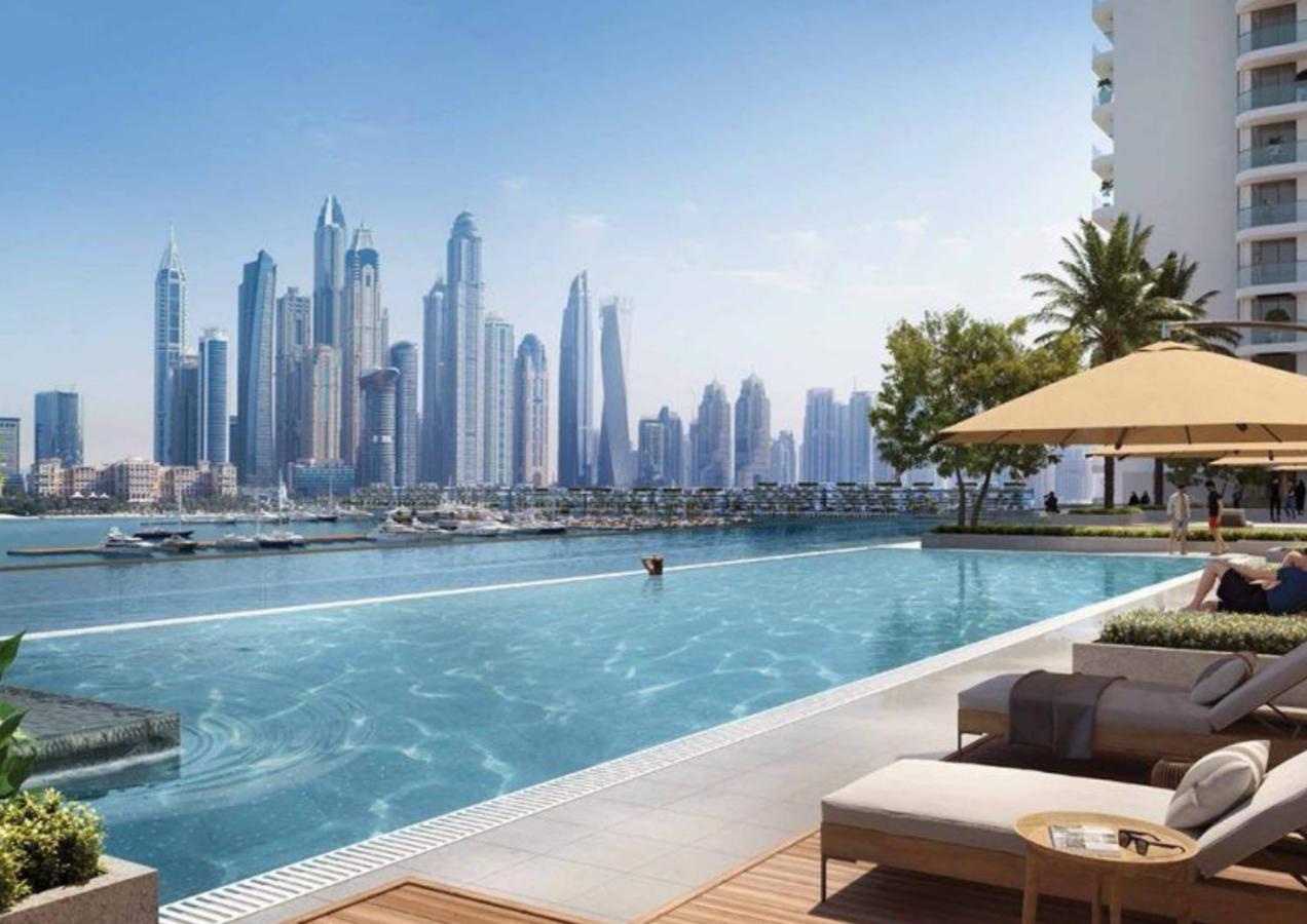 Ultra Luxury Emaar Beachfront - Private Beach And Pool Dubai Ngoại thất bức ảnh