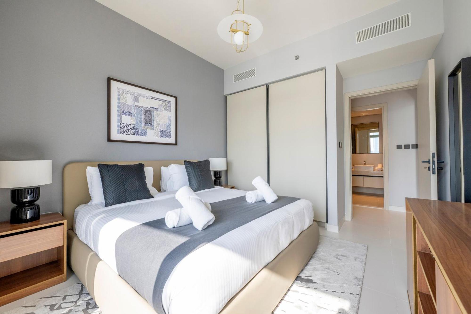 Ultra Luxury Emaar Beachfront - Private Beach And Pool Dubai Ngoại thất bức ảnh
