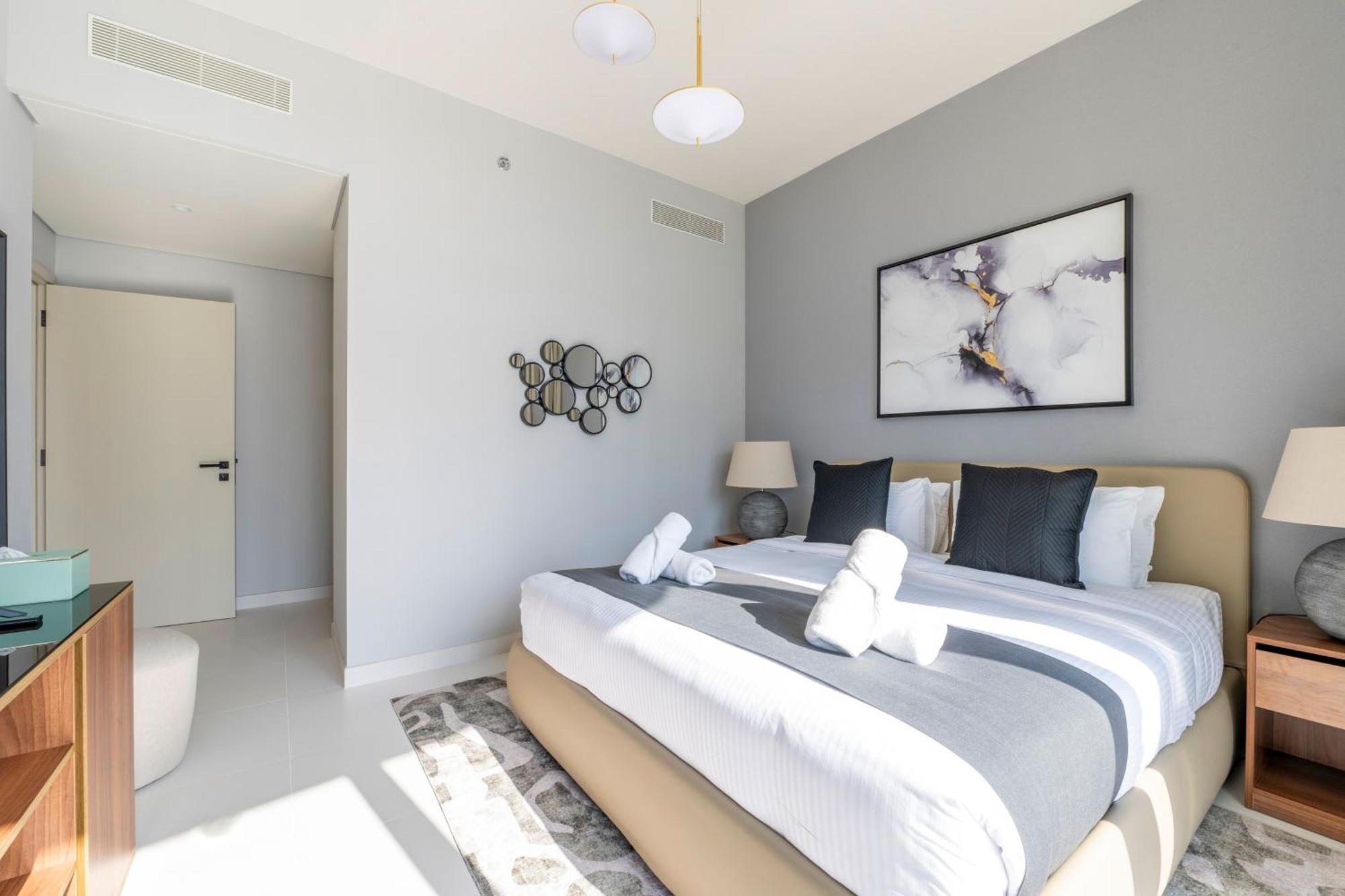 Ultra Luxury Emaar Beachfront - Private Beach And Pool Dubai Ngoại thất bức ảnh