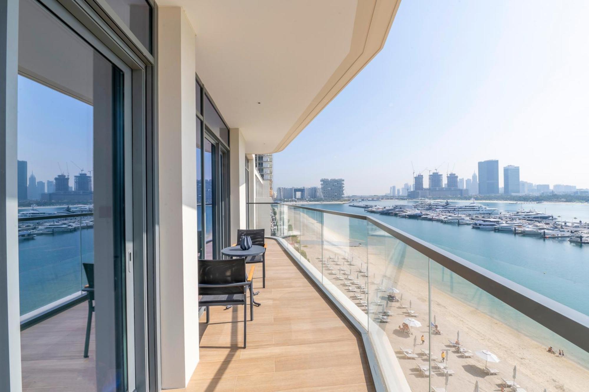 Ultra Luxury Emaar Beachfront - Private Beach And Pool Dubai Ngoại thất bức ảnh