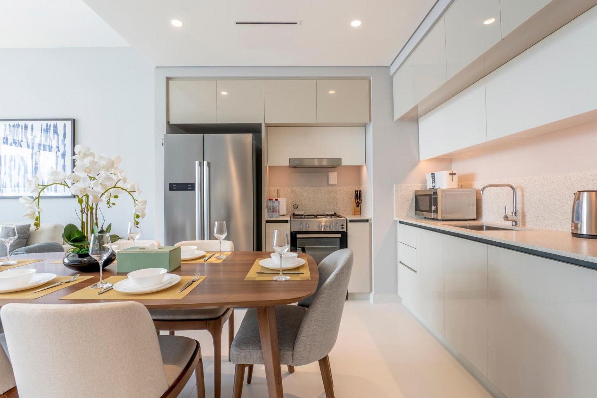 Ultra Luxury Emaar Beachfront - Private Beach And Pool Dubai Ngoại thất bức ảnh