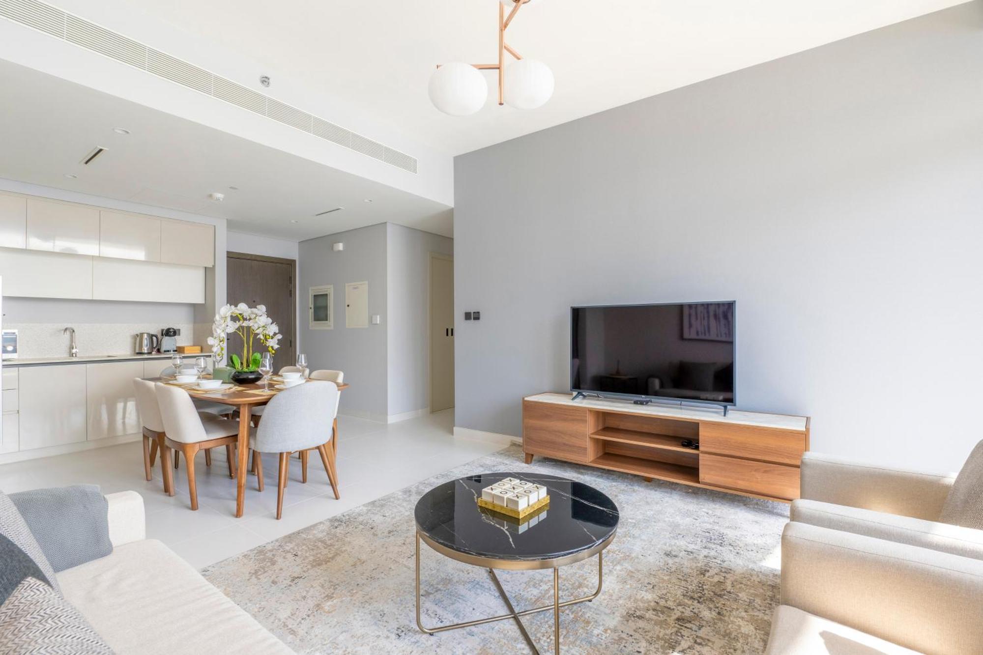 Ultra Luxury Emaar Beachfront - Private Beach And Pool Dubai Ngoại thất bức ảnh