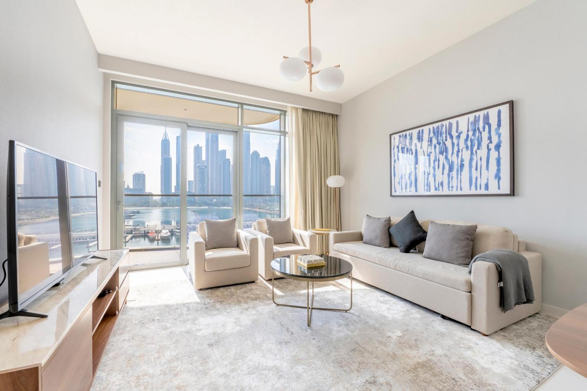 Ultra Luxury Emaar Beachfront - Private Beach And Pool Dubai Ngoại thất bức ảnh