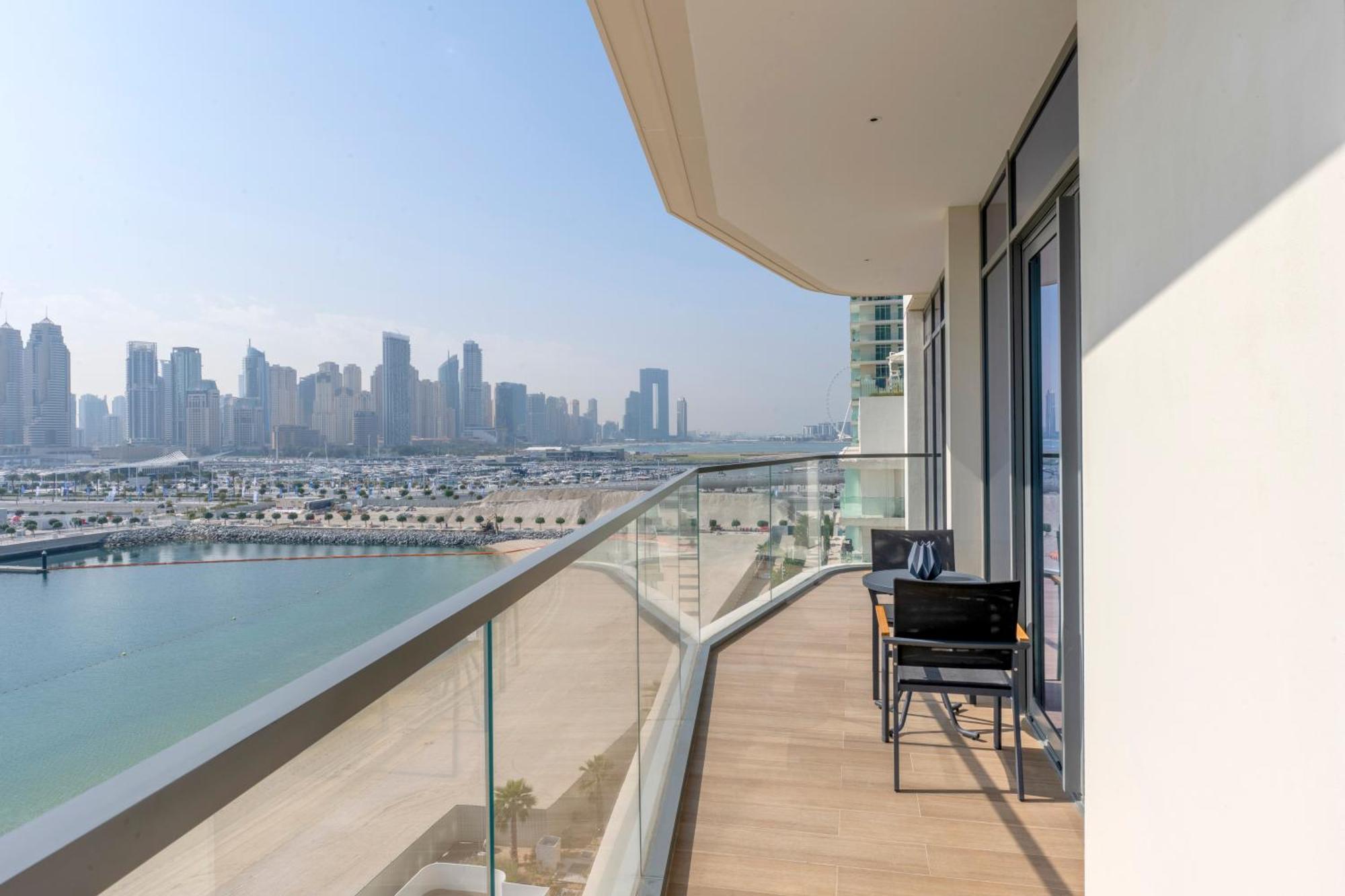 Ultra Luxury Emaar Beachfront - Private Beach And Pool Dubai Ngoại thất bức ảnh