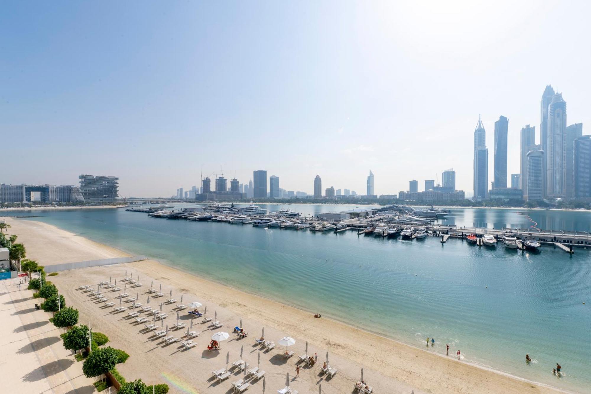 Ultra Luxury Emaar Beachfront - Private Beach And Pool Dubai Ngoại thất bức ảnh