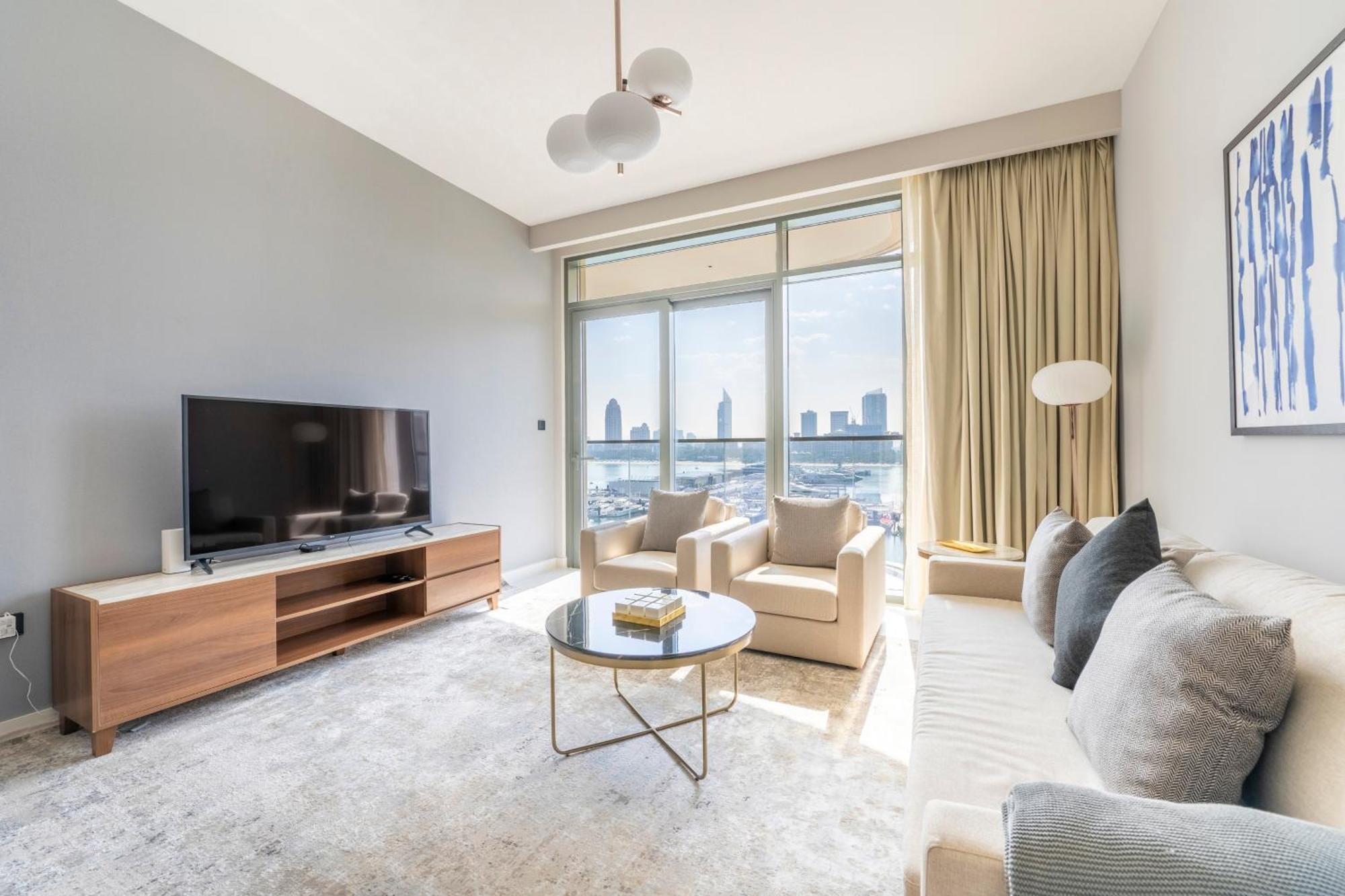 Ultra Luxury Emaar Beachfront - Private Beach And Pool Dubai Ngoại thất bức ảnh