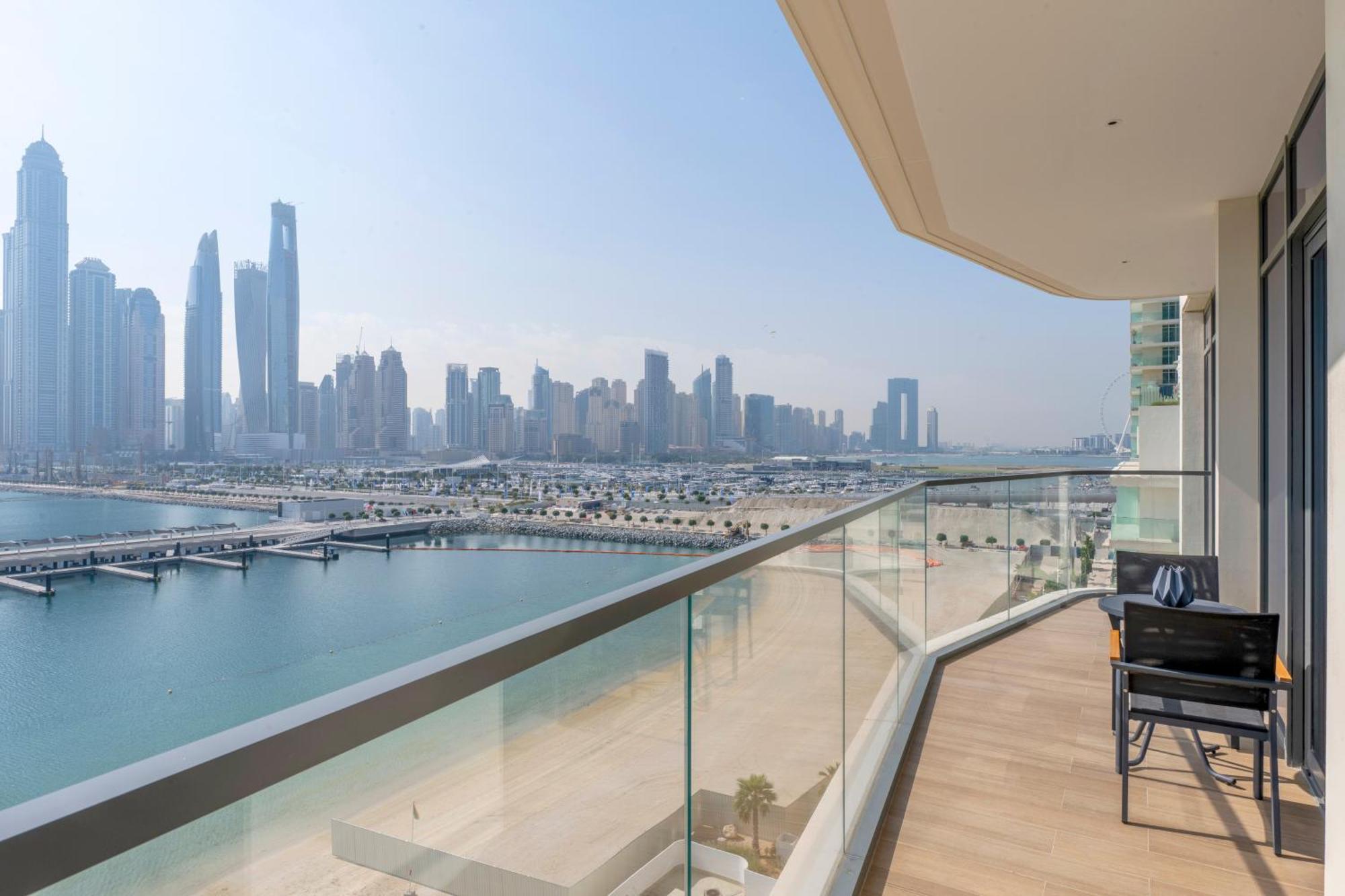 Ultra Luxury Emaar Beachfront - Private Beach And Pool Dubai Ngoại thất bức ảnh