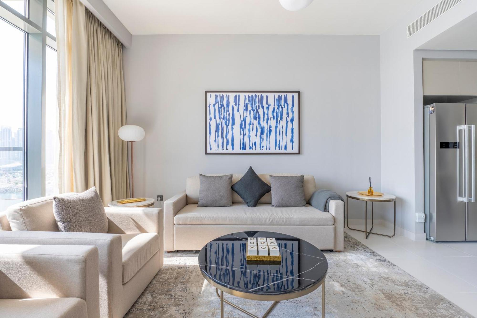 Ultra Luxury Emaar Beachfront - Private Beach And Pool Dubai Ngoại thất bức ảnh
