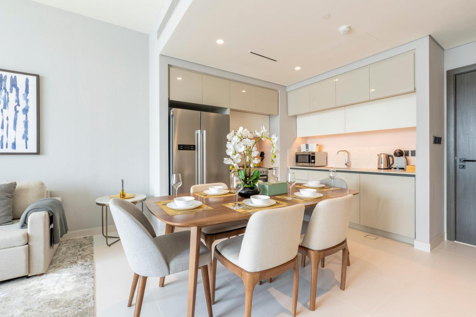 Ultra Luxury Emaar Beachfront - Private Beach And Pool Dubai Ngoại thất bức ảnh